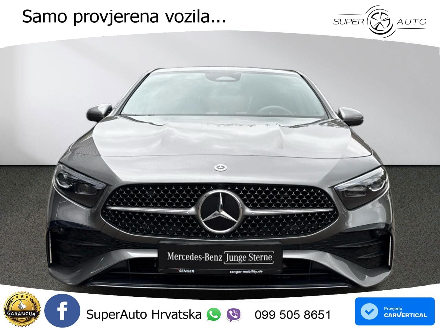 Mercedes-Benz A 200 7G-DCT AMG LED+GR SJED+ACC