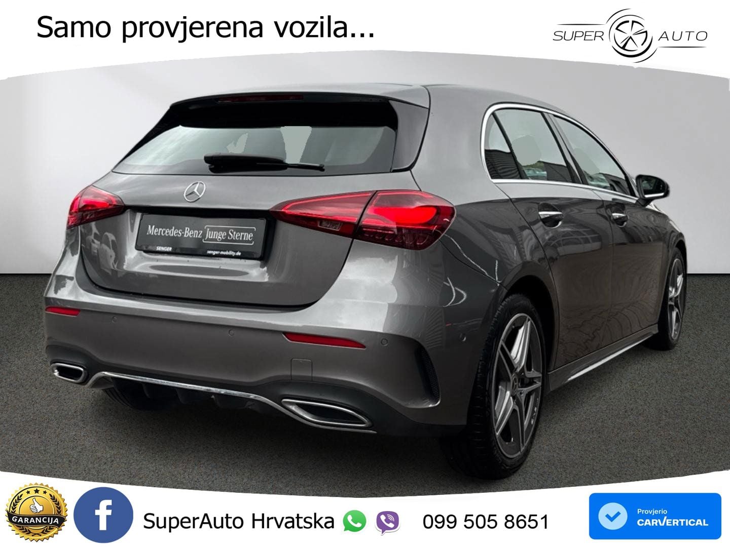 Mercedes-Benz A 200 7G-DCT AMG LED+GR SJED+ACC