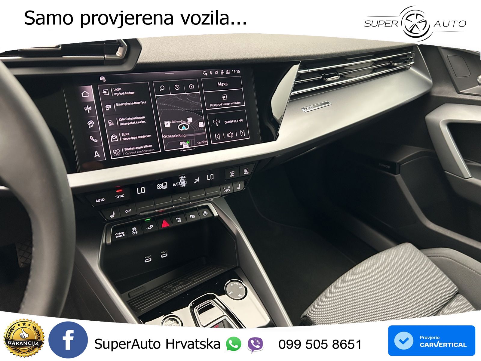 Audi A3 Sportback 40 TFSI e (204 KS) Plug-in Hybrid S tronic S line MATRIX+GR SJED+KAM