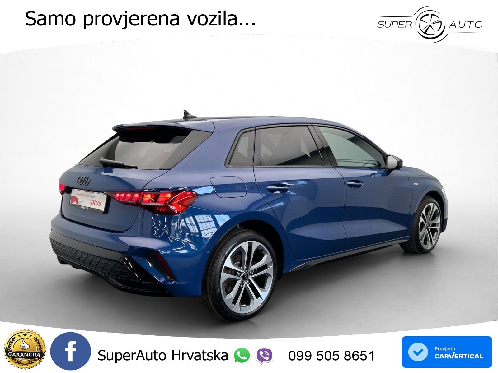 Audi A3 Sportback 40 TFSI e (204 KS) Plug-in Hybrid S tronic S line MATRIX+GR SJED+KAM