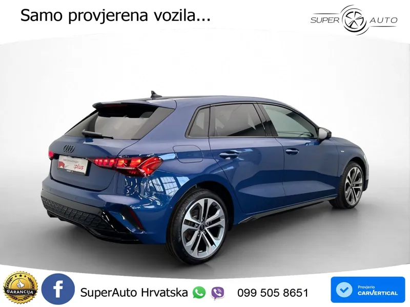 Audi A3 Sportback 40 TFSI e (204 KS) Plug-in Hybrid S tronic S line MATRIX+GR SJED+KAM