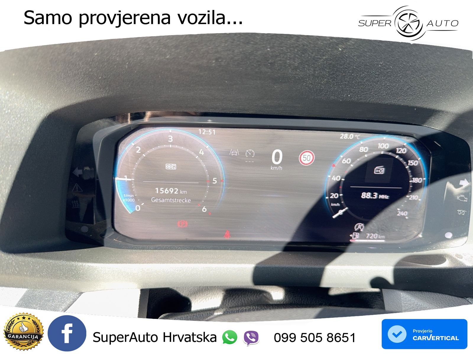 Volkswagen Crafter Kasten 35 MR HD 2.0TDI AHK KAM KLIMA 140 KS