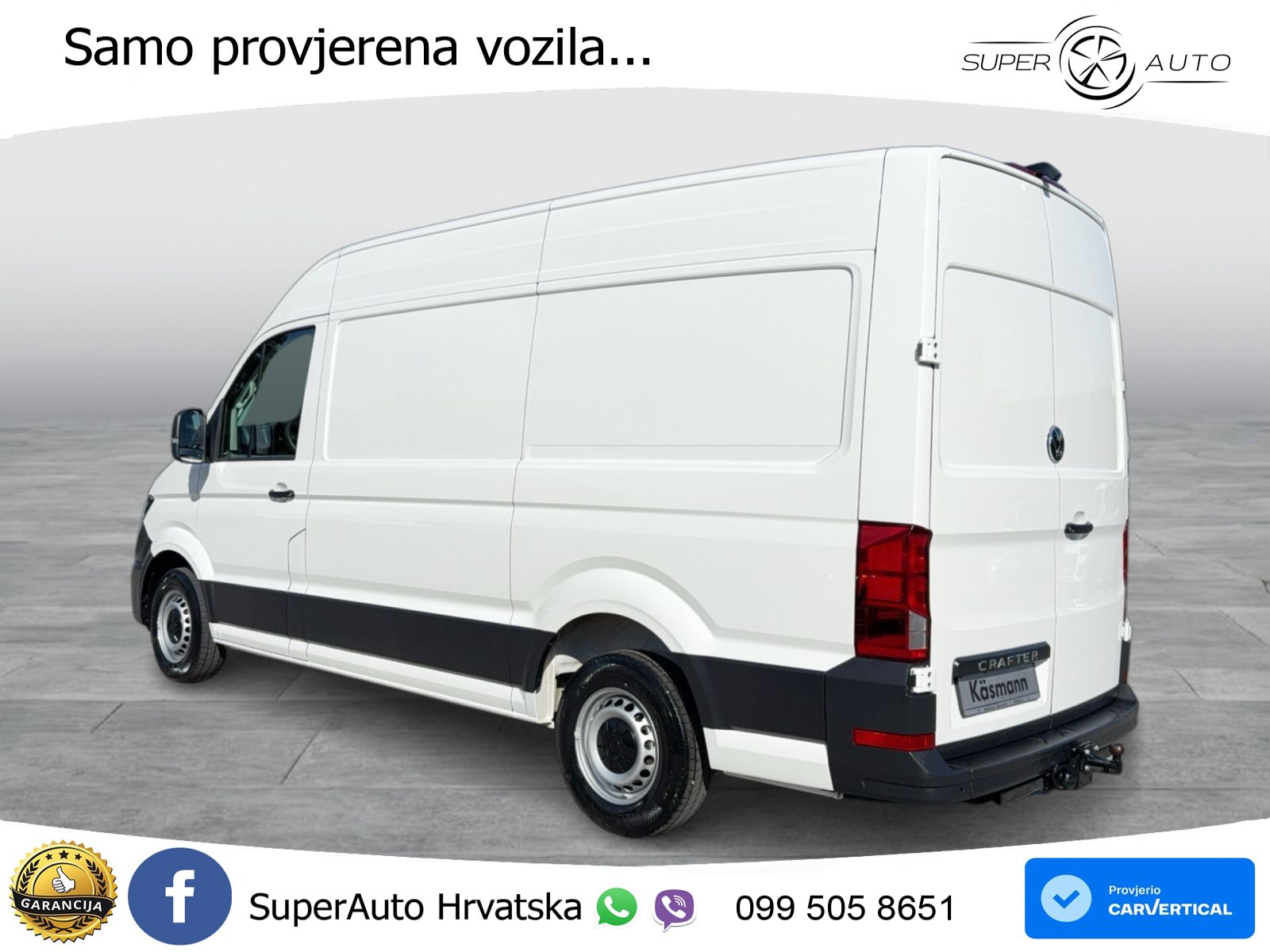 Volkswagen Crafter Kasten 35 MR HD 2.0TDI AHK KAM KLIMA 140 KS