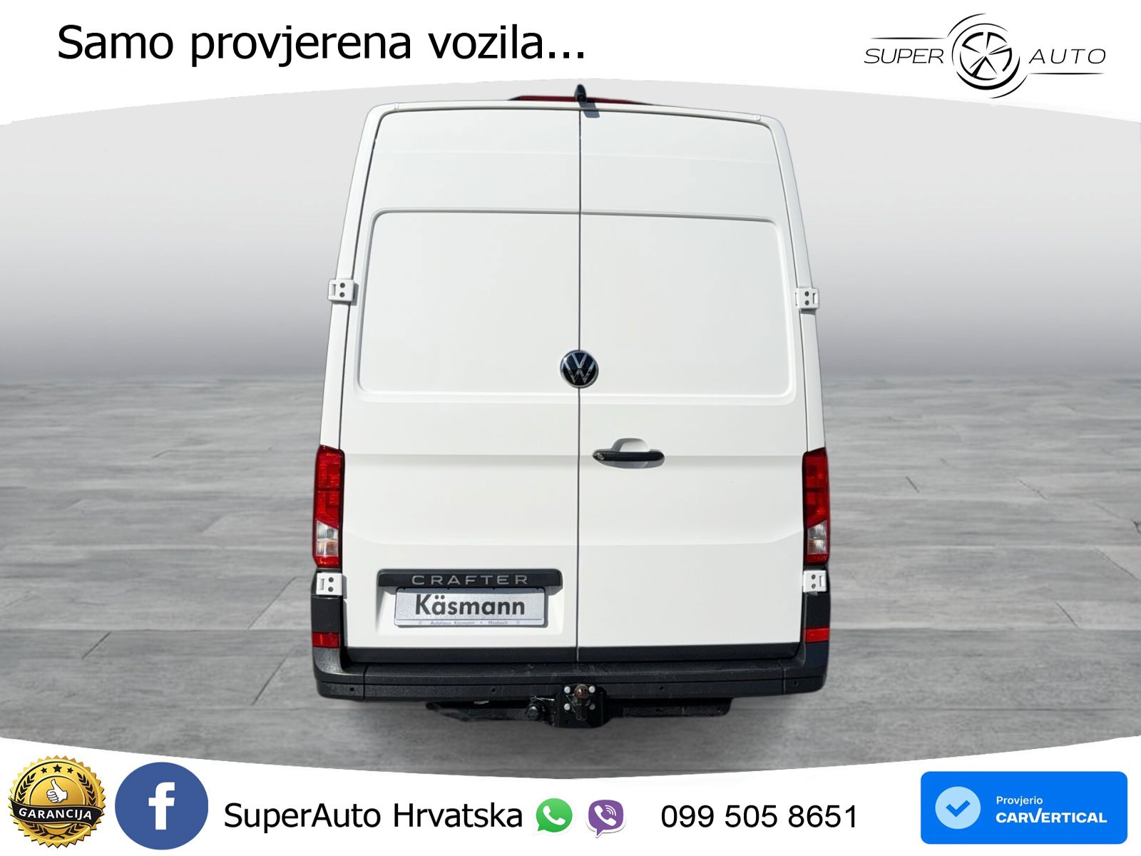 Volkswagen Crafter Kasten 35 MR HD 2.0TDI AHK KAM KLIMA 140 KS