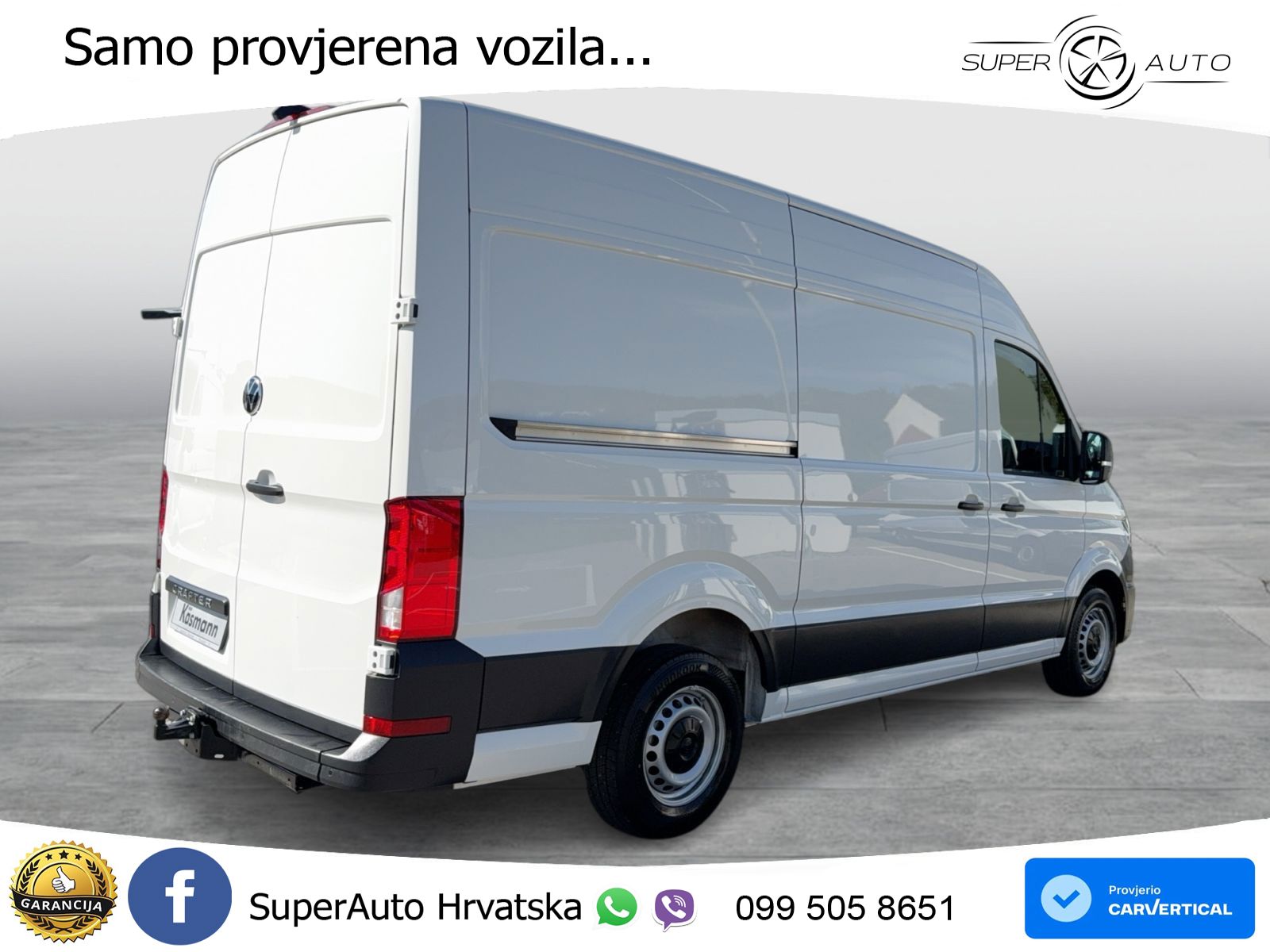 Volkswagen Crafter Kasten 35 MR HD 2.0TDI AHK KAM KLIMA 140 KS
