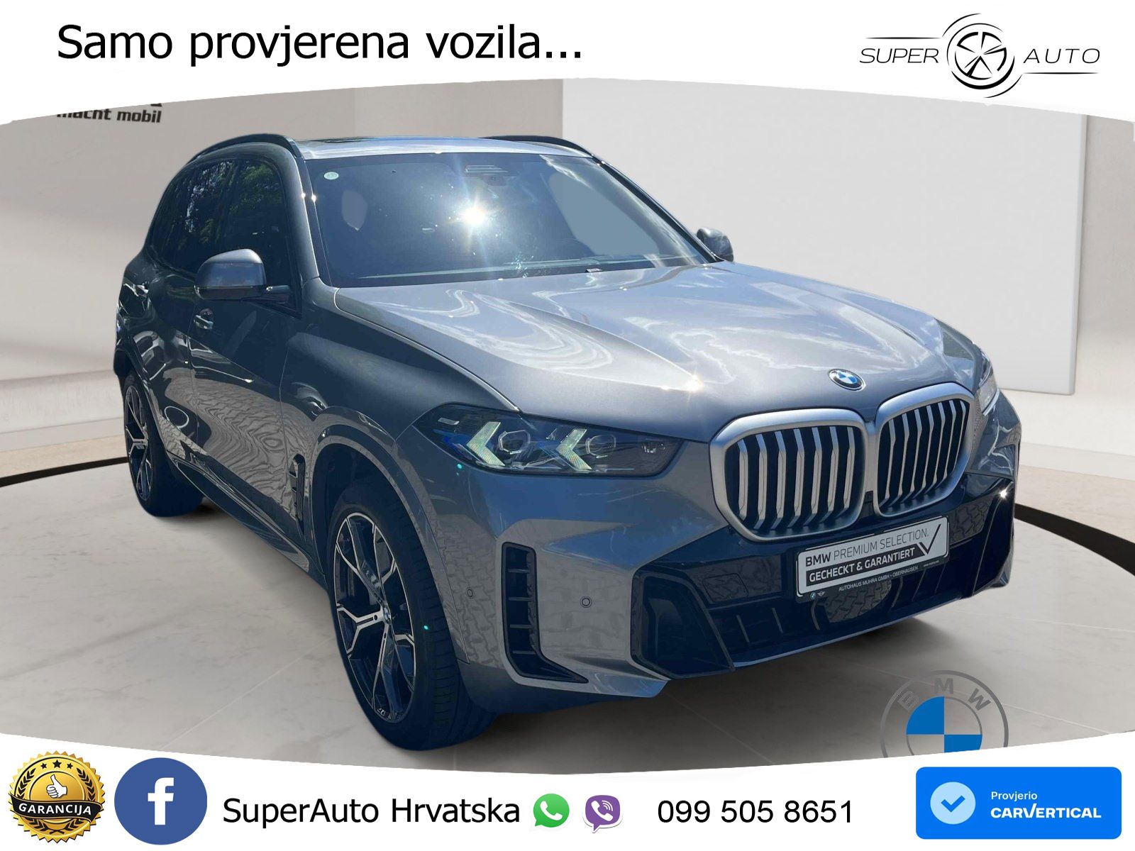 BMW X5 30d (298 KS) xDrive Steptronic M Sport LED+GR SJED+ACC