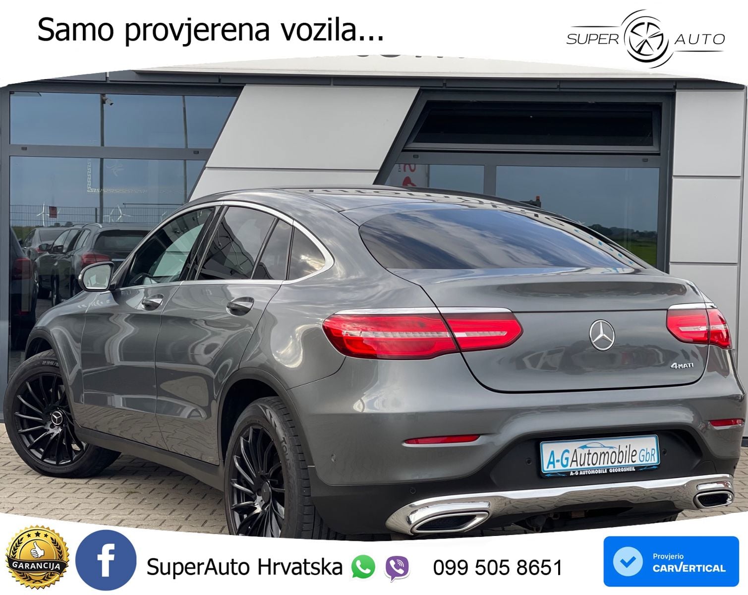 Mercedes GLC Coupe 220d (170 KS) 4MATIC G-TRONIC AMG