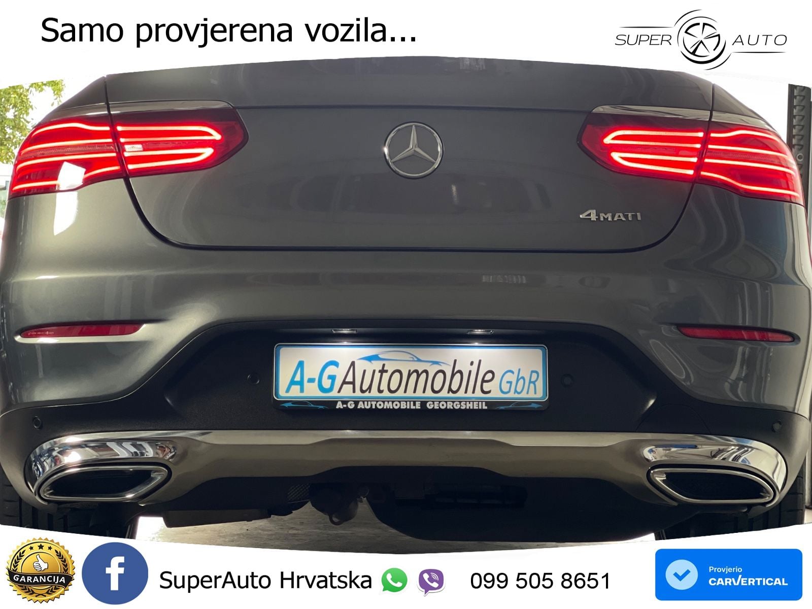 Mercedes GLC Coupe 220d (170 KS) 4MATIC G-TRONIC AMG