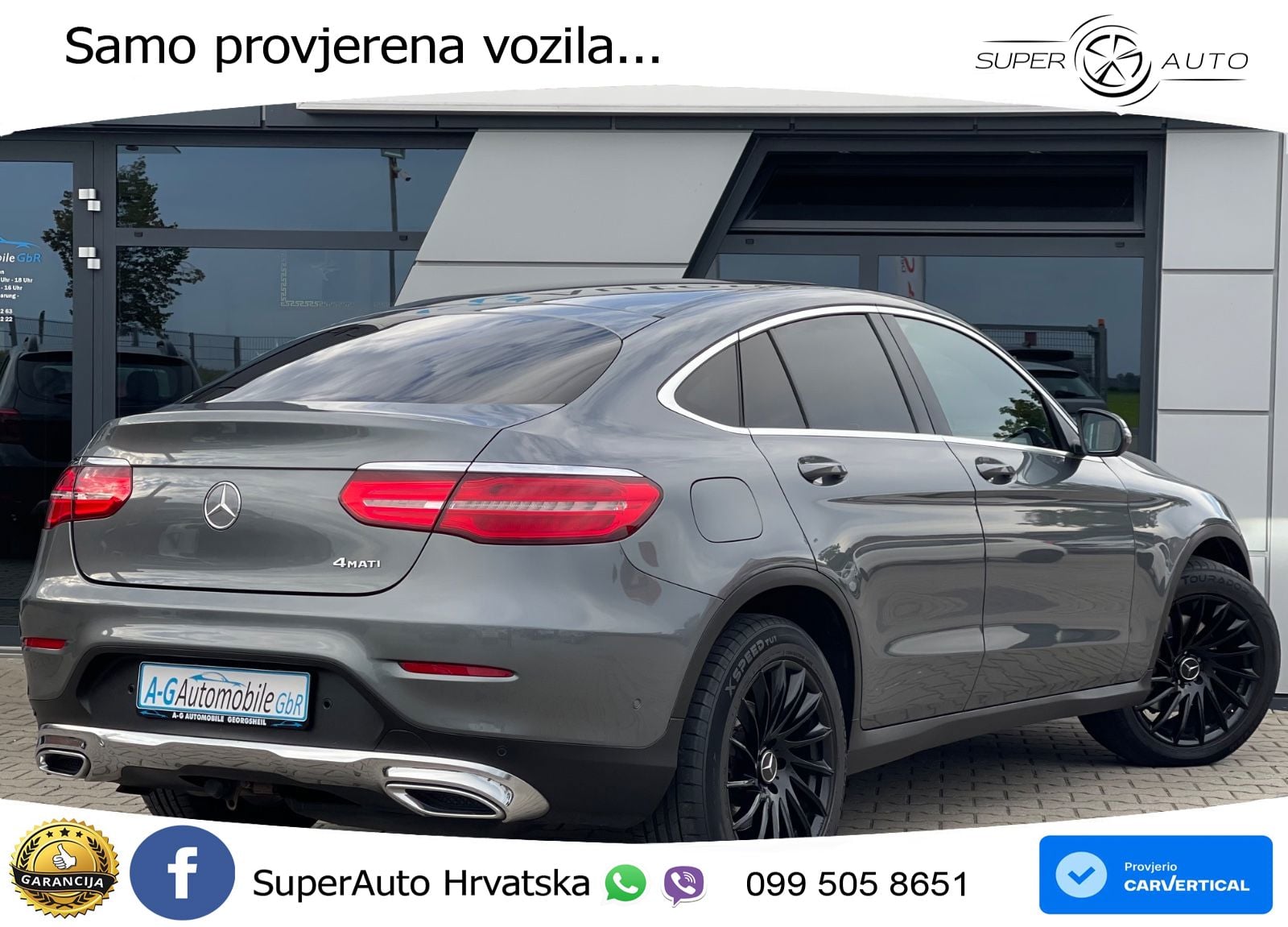 Mercedes GLC Coupe 220d (170 KS) 4MATIC G-TRONIC AMG