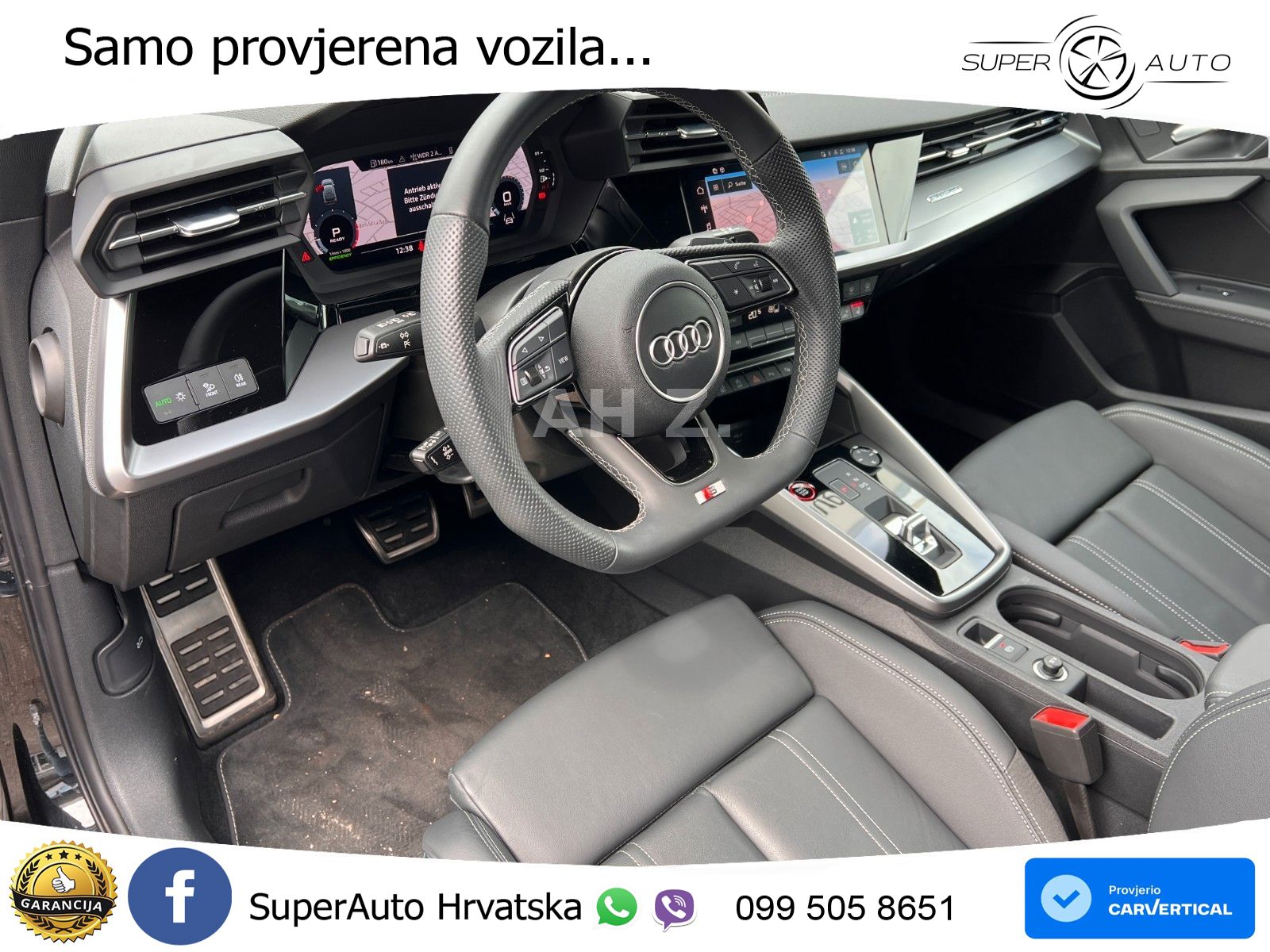 Audi S3 2.0 TFSI (310 KS) quattro S tronic MATRIX+GR SJED+KAM