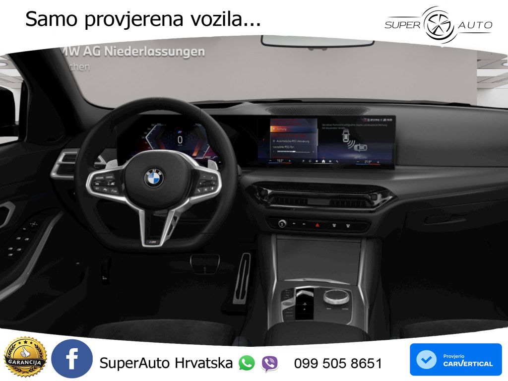 BMW 320d (190 KS) Steptronic M Sport LED+GR SJED+ACC