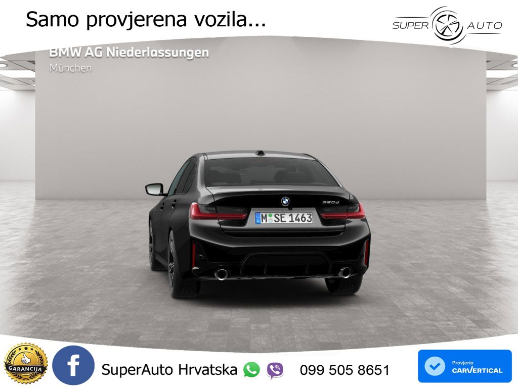 BMW 320d (190 KS) Steptronic M Sport LED+GR SJED+ACC