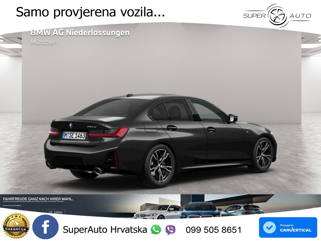 BMW 320d (190 KS) Steptronic M Sport LED+GR SJED+ACC