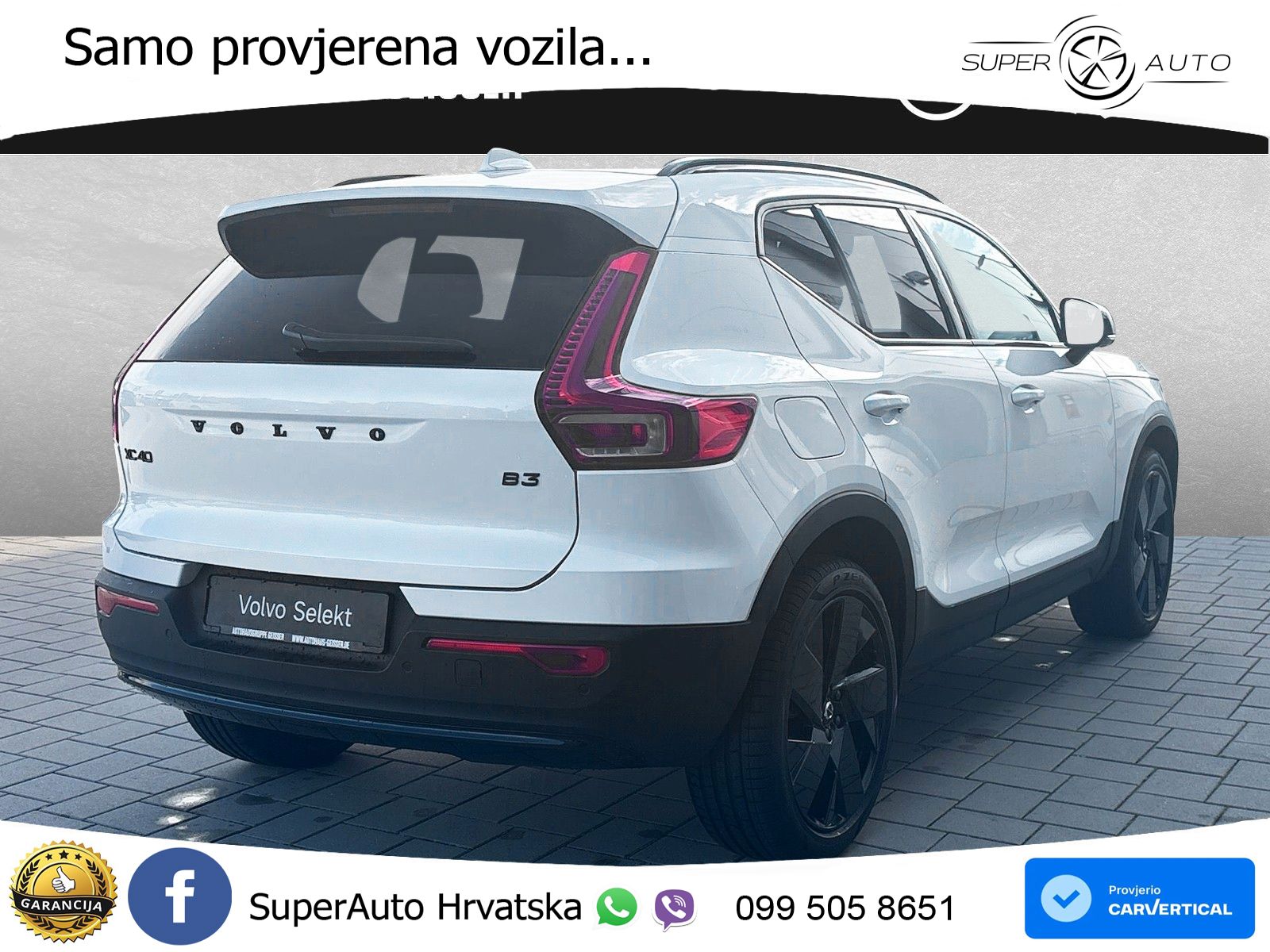 Volvo XC40 2.0 B3 163 KS Automatic LED+GR SJED+ACC