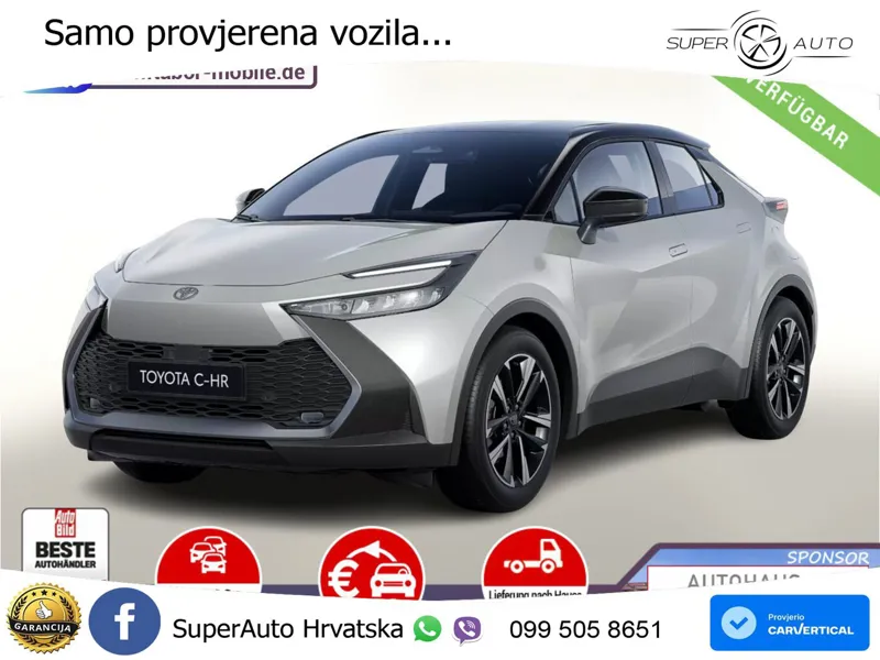 Toyota C-HR 1.8 (140 KS) Hybrid e-CVT Teamplayer LED+GR SJED+ACC