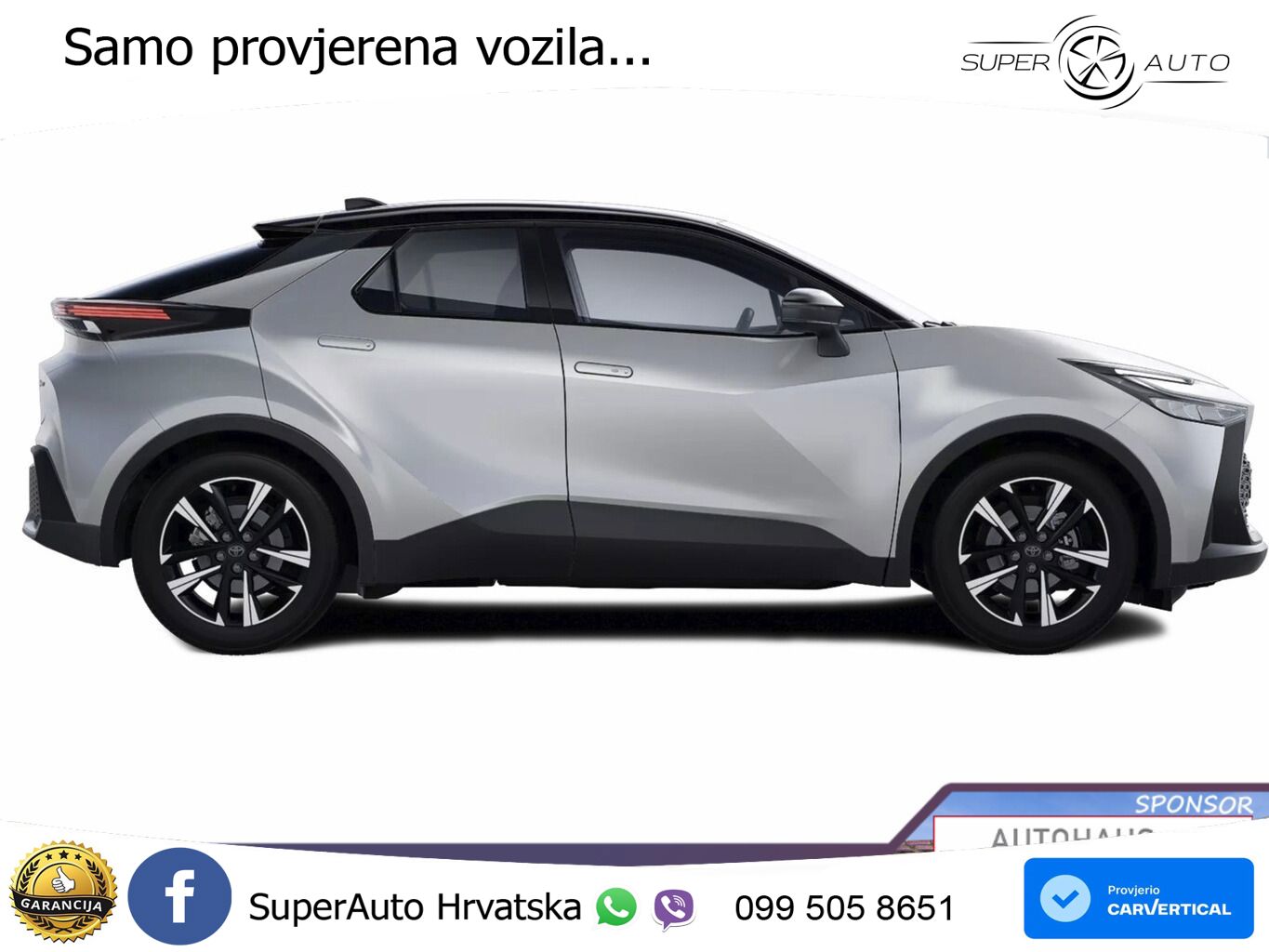 Toyota C-HR 1.8 (140 KS) Hybrid e-CVT Teamplayer LED+GR SJED+ACC