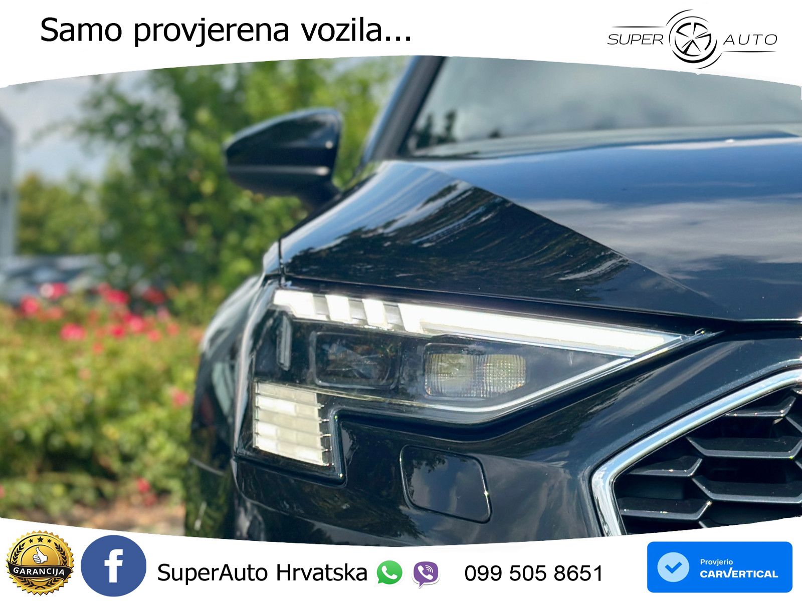 Audi A3 35 TDI (150 KS) S tronic MATRIX+GR SJED+KAM