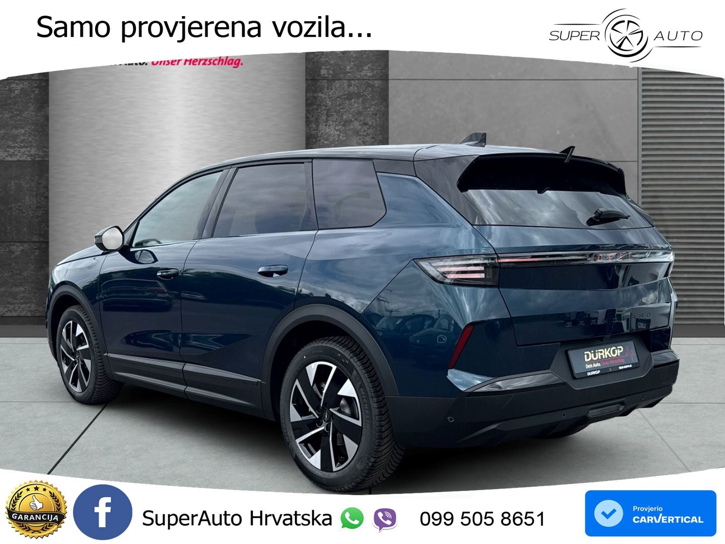 Opel Grandland 1.2 Turbo (145 KS) Hybrid eDCT Ultimate LED+GR SJED+ACC