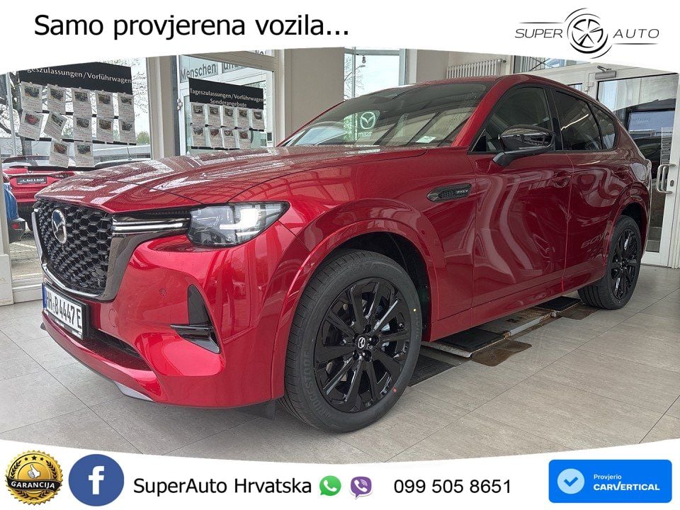 Mazda CX-60 2.5 e-Skyactiv (328 KS) AWD Automatic MATRIX+GR SJED+KAM