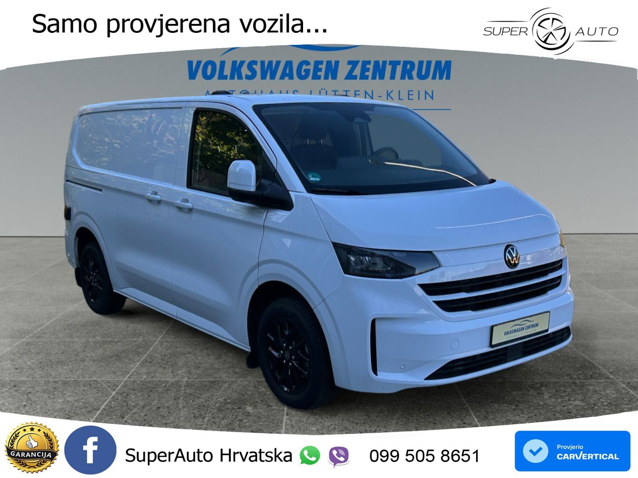 Volkswagen Transporter Kasten 2.0 TDI KR Euro5 Klima AHK 150 KS