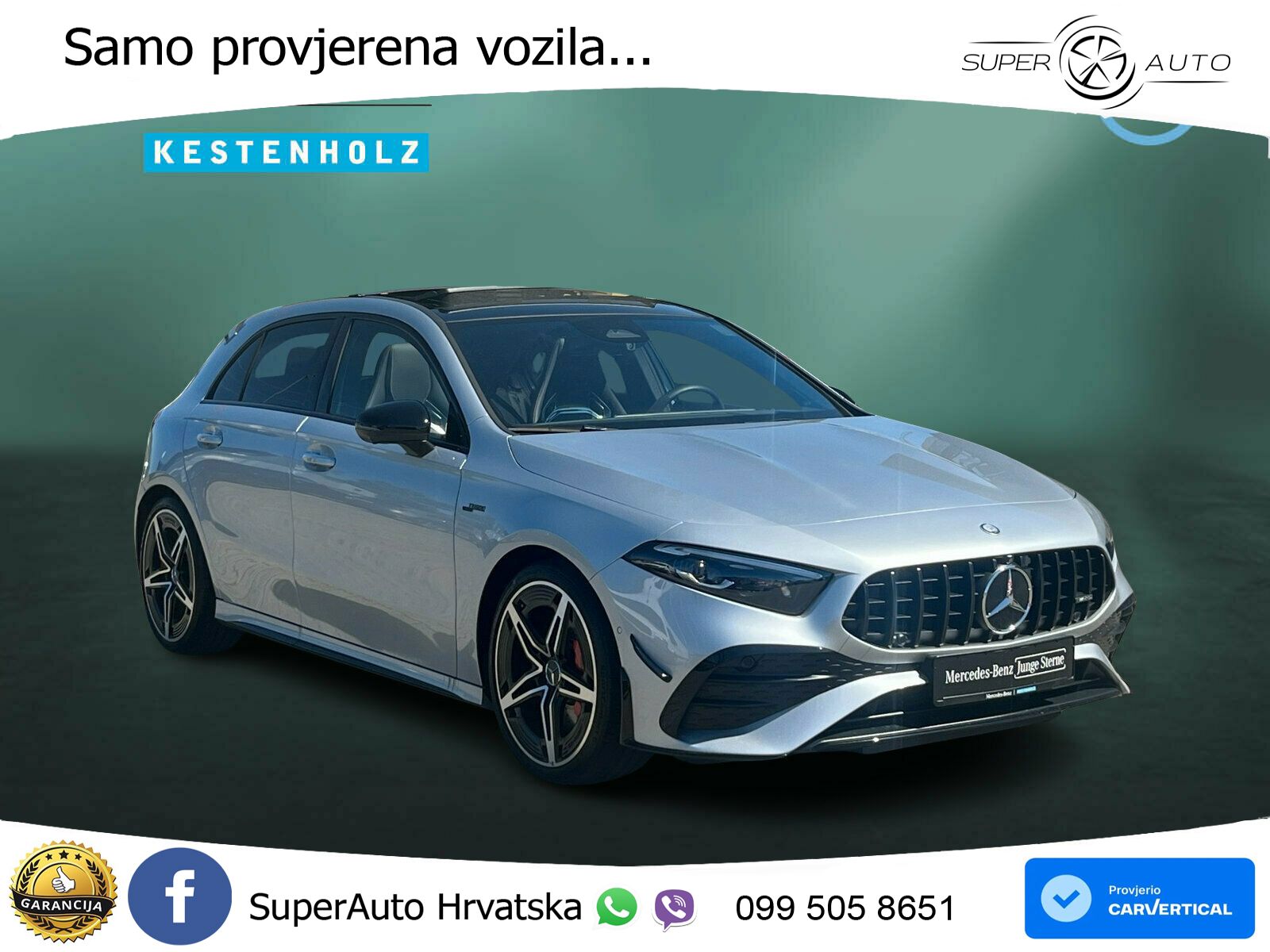 Mercedes-Benz AMG A 35 4MATIC AMG SPEEDSHIFT DCT ACC+HEAD+GR SJED+360+PANO
