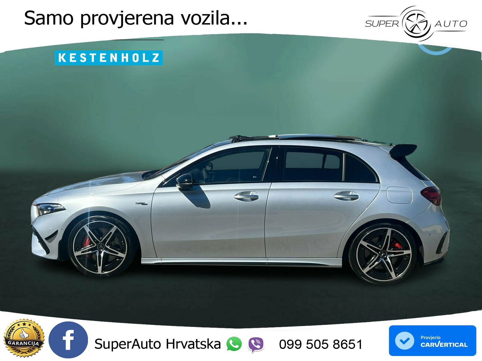 Mercedes-Benz AMG A 35 4MATIC AMG SPEEDSHIFT DCT ACC+HEAD+GR SJED+360+PANO
