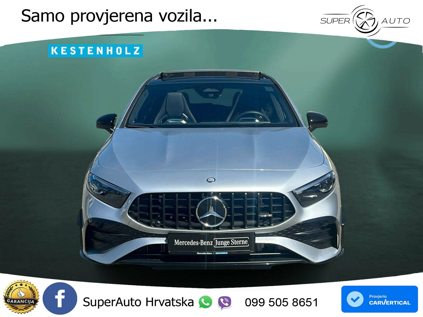 Mercedes-Benz AMG A 35 4MATIC AMG SPEEDSHIFT DCT ACC+HEAD+GR SJED+360+PANO