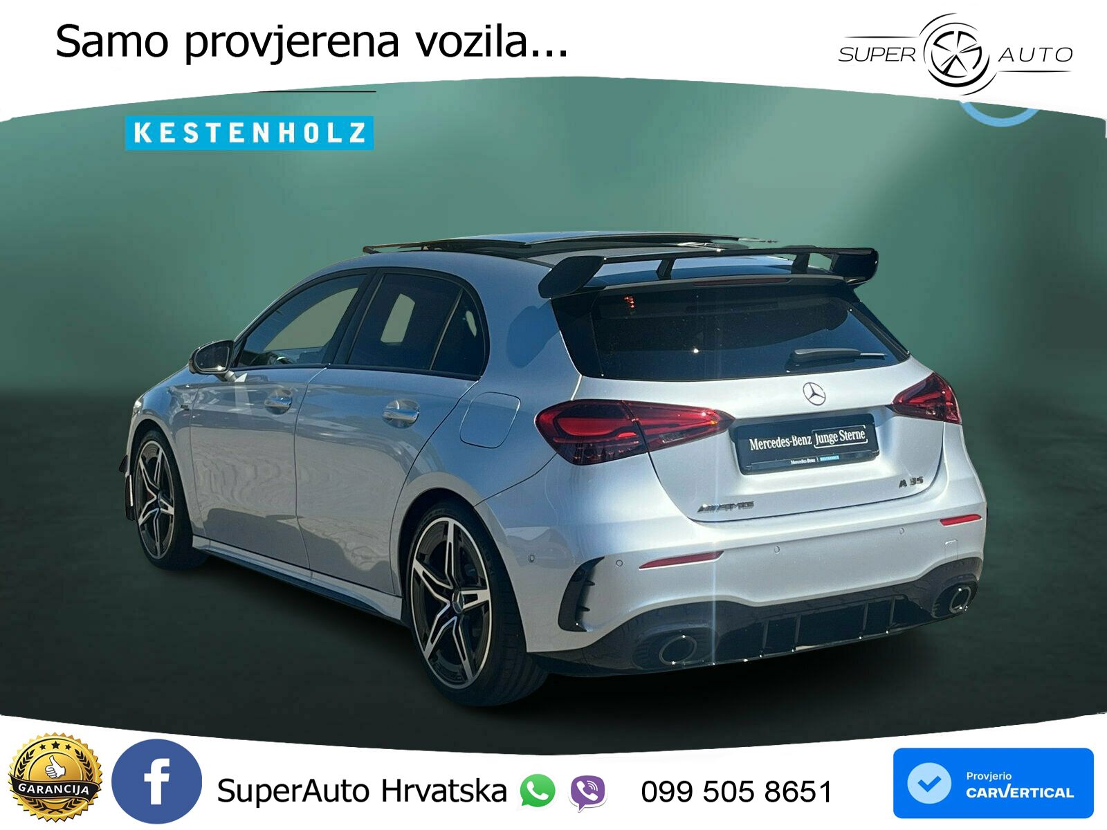 Mercedes-Benz AMG A 35 4MATIC AMG SPEEDSHIFT DCT ACC+HEAD+GR SJED+360+PANO