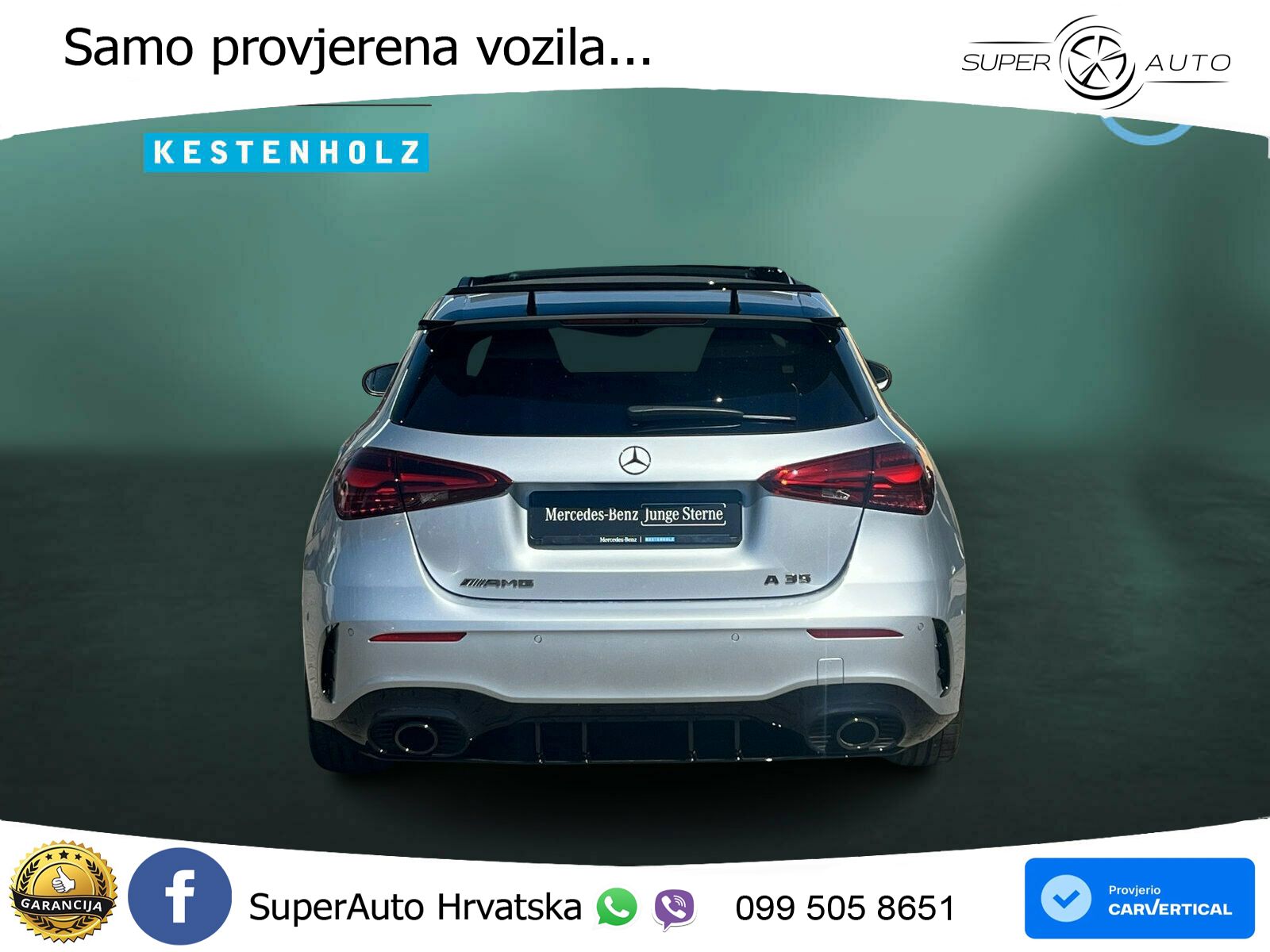 Mercedes-Benz AMG A 35 4MATIC AMG SPEEDSHIFT DCT ACC+HEAD+GR SJED+360+PANO