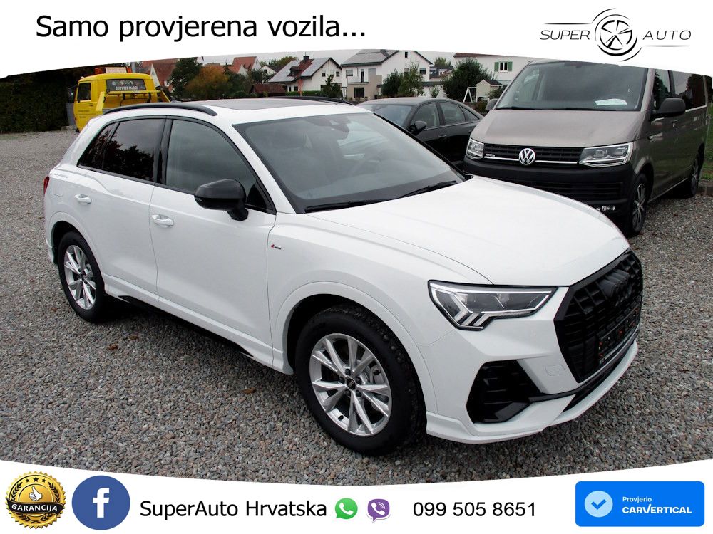 Audi Q3 40 TFSI (190 KS) quattro S tronic S line LED+GR SJED+ACC
