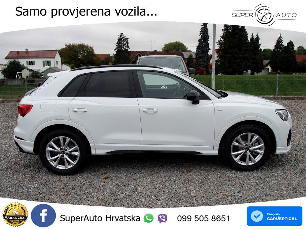 Audi Q3 40 TFSI (190 KS) quattro S tronic S line LED+GR SJED+ACC