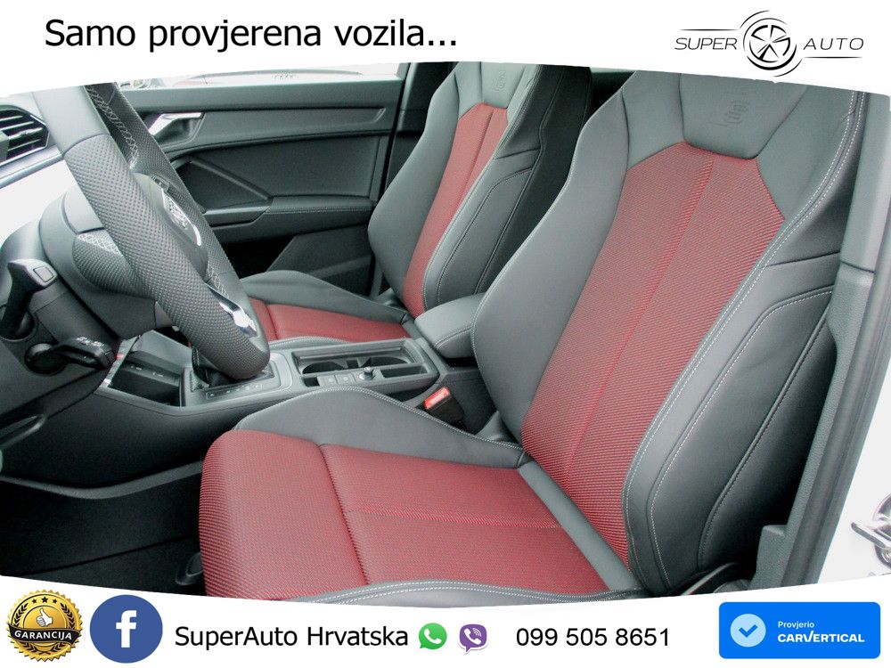 Audi Q3 40 TFSI (190 KS) quattro S tronic S line LED+GR SJED+ACC