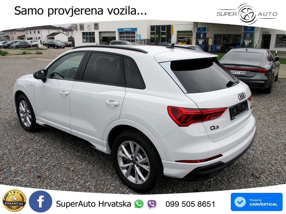 Audi Q3 40 TFSI (190 KS) quattro S tronic S line LED+GR SJED+ACC