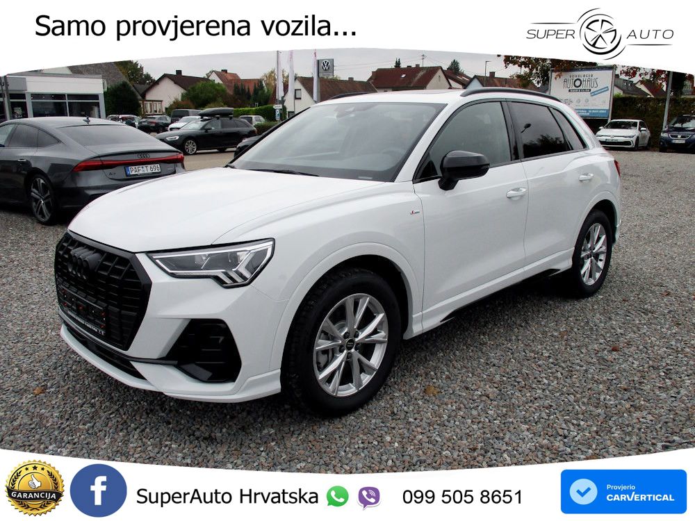 Audi Q3 40 TFSI (190 KS) quattro S tronic S line LED+GR SJED+ACC