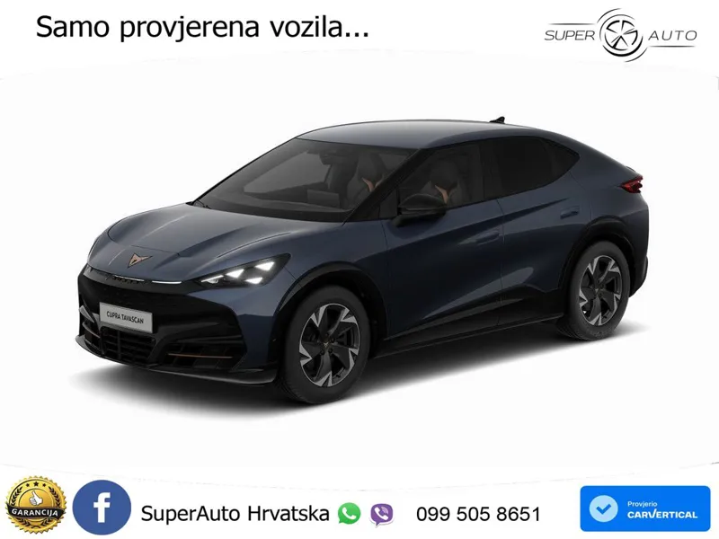 Cupra Tavascan 82 kWh (286 KS) LED+GR SJED+ACC