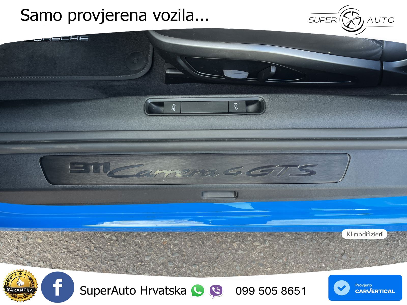 Porsche 911 Carrera 4 GTS 3.0 (480 KS) PDK MATRIX+GR SJED+KAM