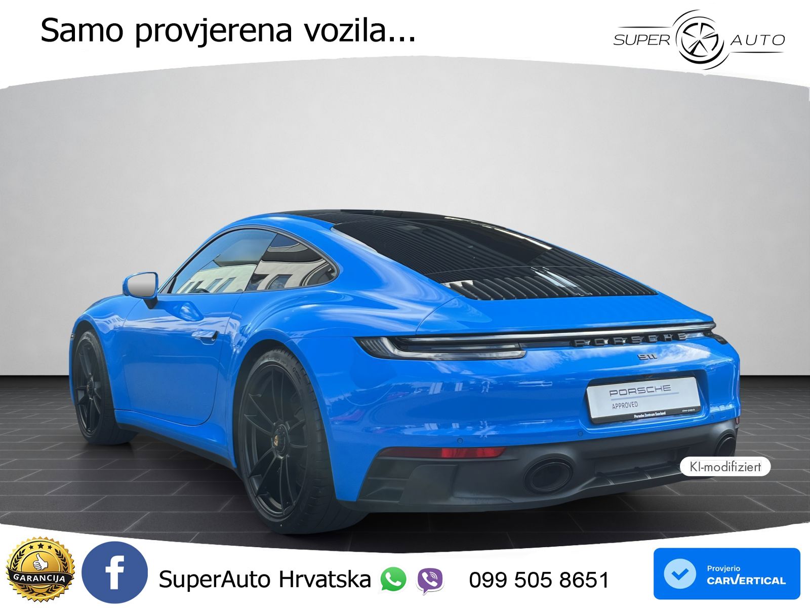 Porsche 911 Carrera 4 GTS 3.0 (480 KS) PDK MATRIX+GR SJED+KAM
