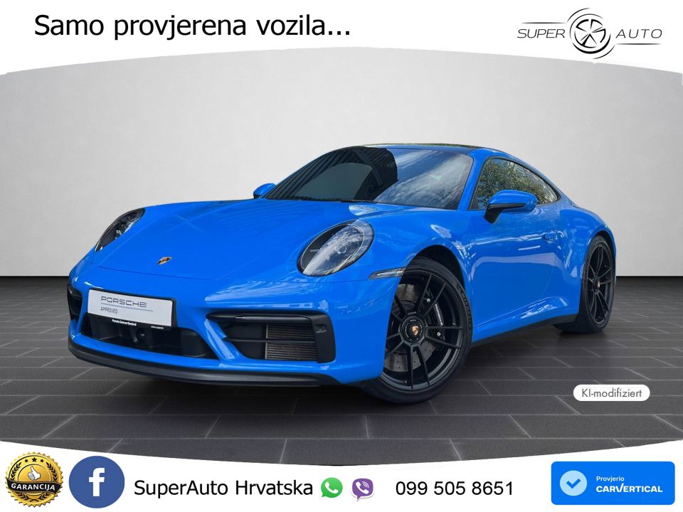 Porsche 911 Carrera 4 GTS 3.0 (480 KS) PDK MATRIX+GR SJED+KAM