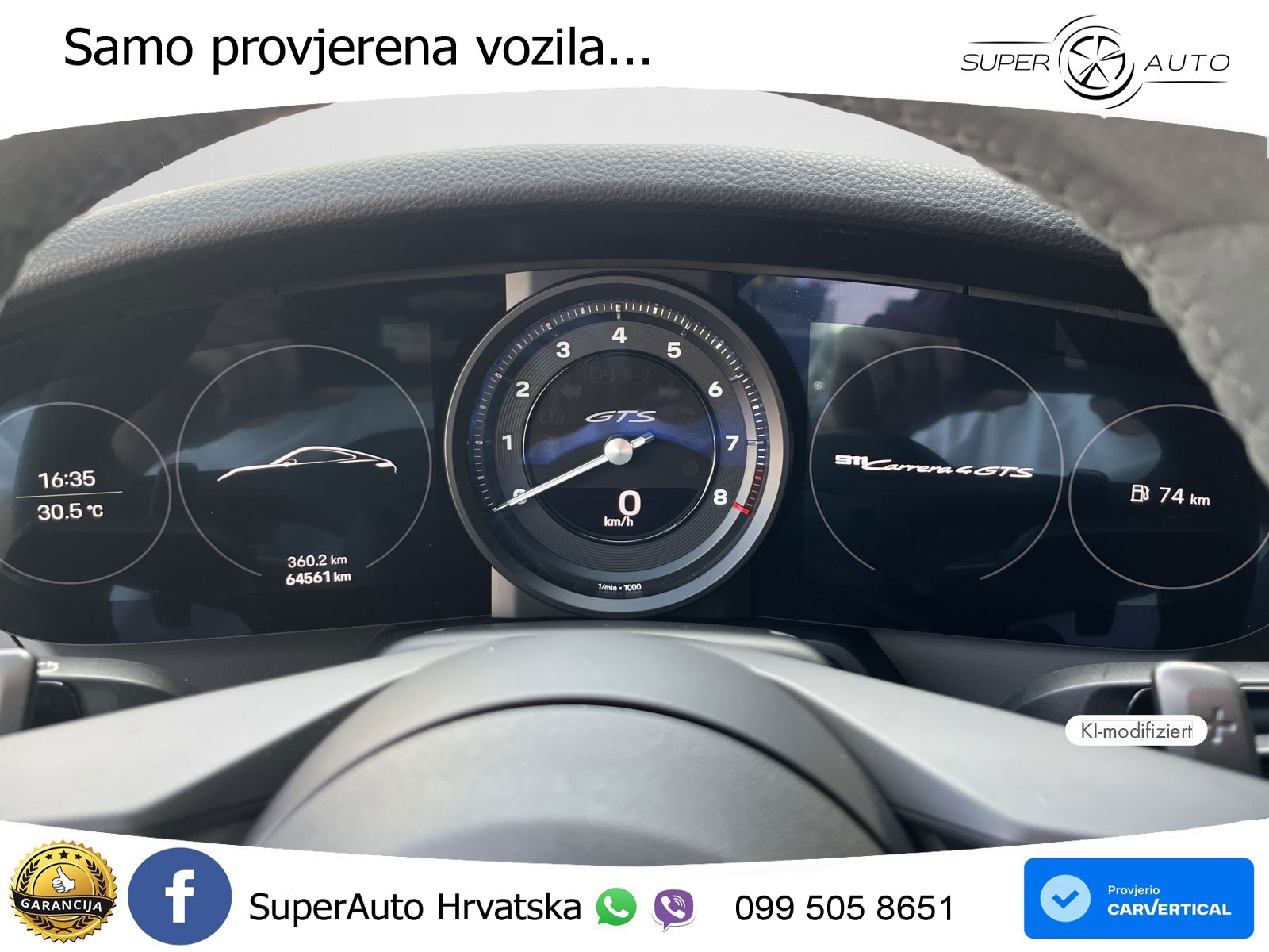 Porsche 911 Carrera 4 GTS 3.0 (480 KS) PDK MATRIX+GR SJED+KAM
