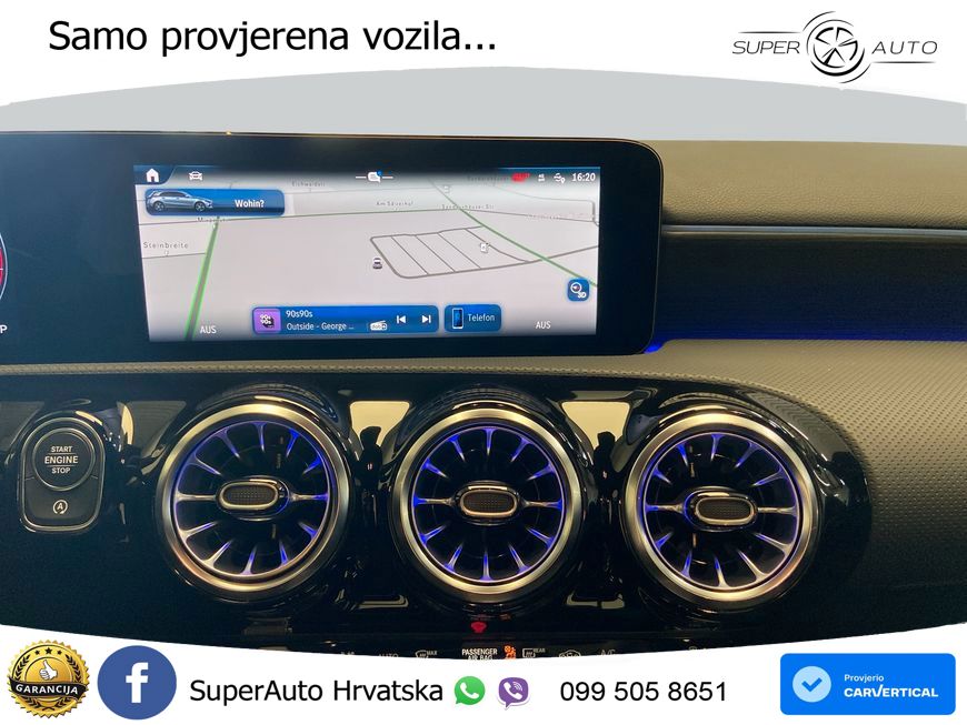 Mercedes-Benz A 180 7G-DCT LED+GR SJED+ACC