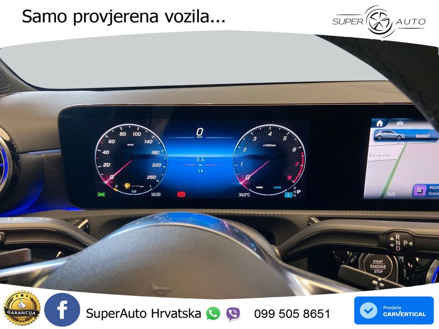 Mercedes-Benz A 180 7G-DCT LED+GR SJED+ACC