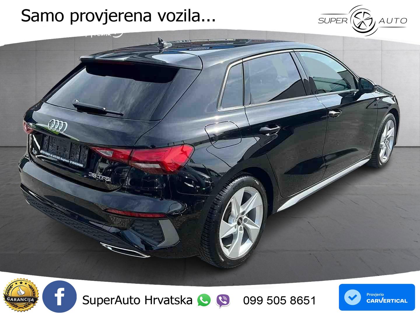 Audi A3 35 TFSI (150 KS) S tronic S line LED+GR SJED+ACC