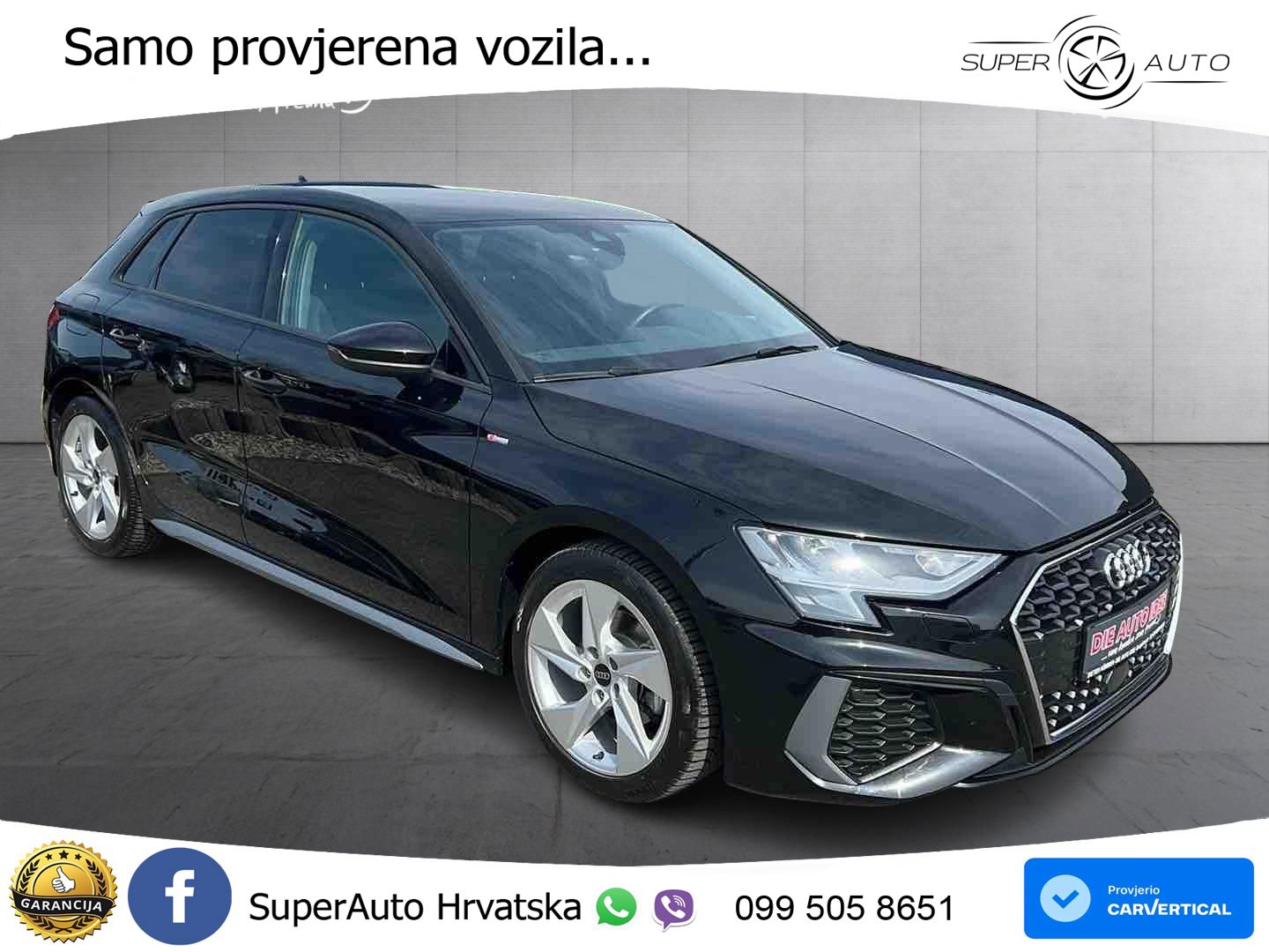Audi A3 35 TFSI (150 KS) S tronic S line LED+GR SJED+ACC