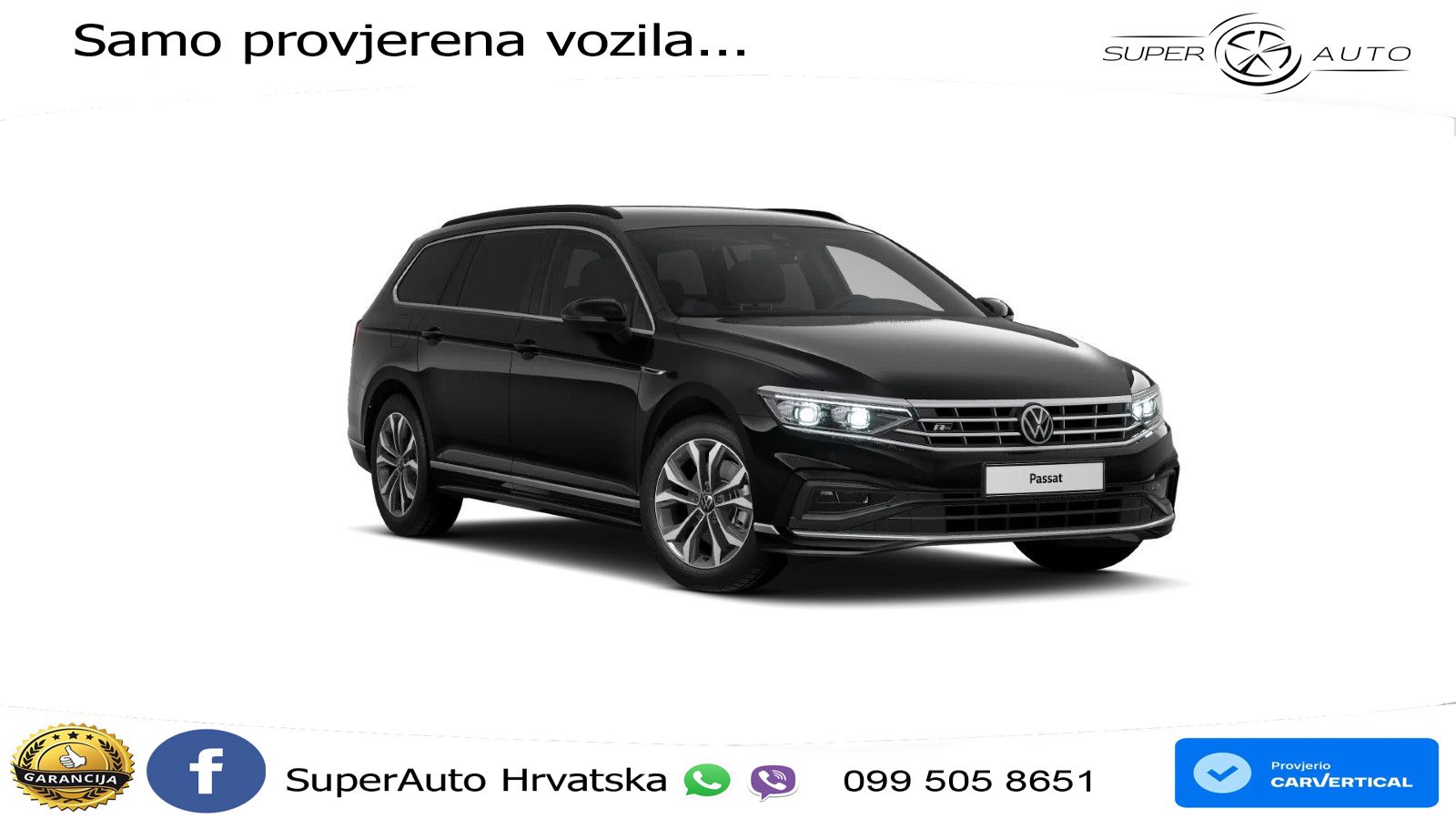 Volkswagen Passat Variant 2.0 TDI (150 KS) DSG Business LED+GR SJED+ACC