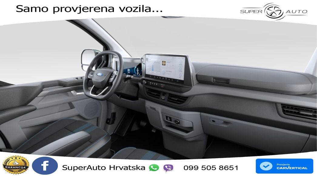 Ford Transit Custom Kasten Sport 320 L1 ACC*AHK*NAV 170 KS