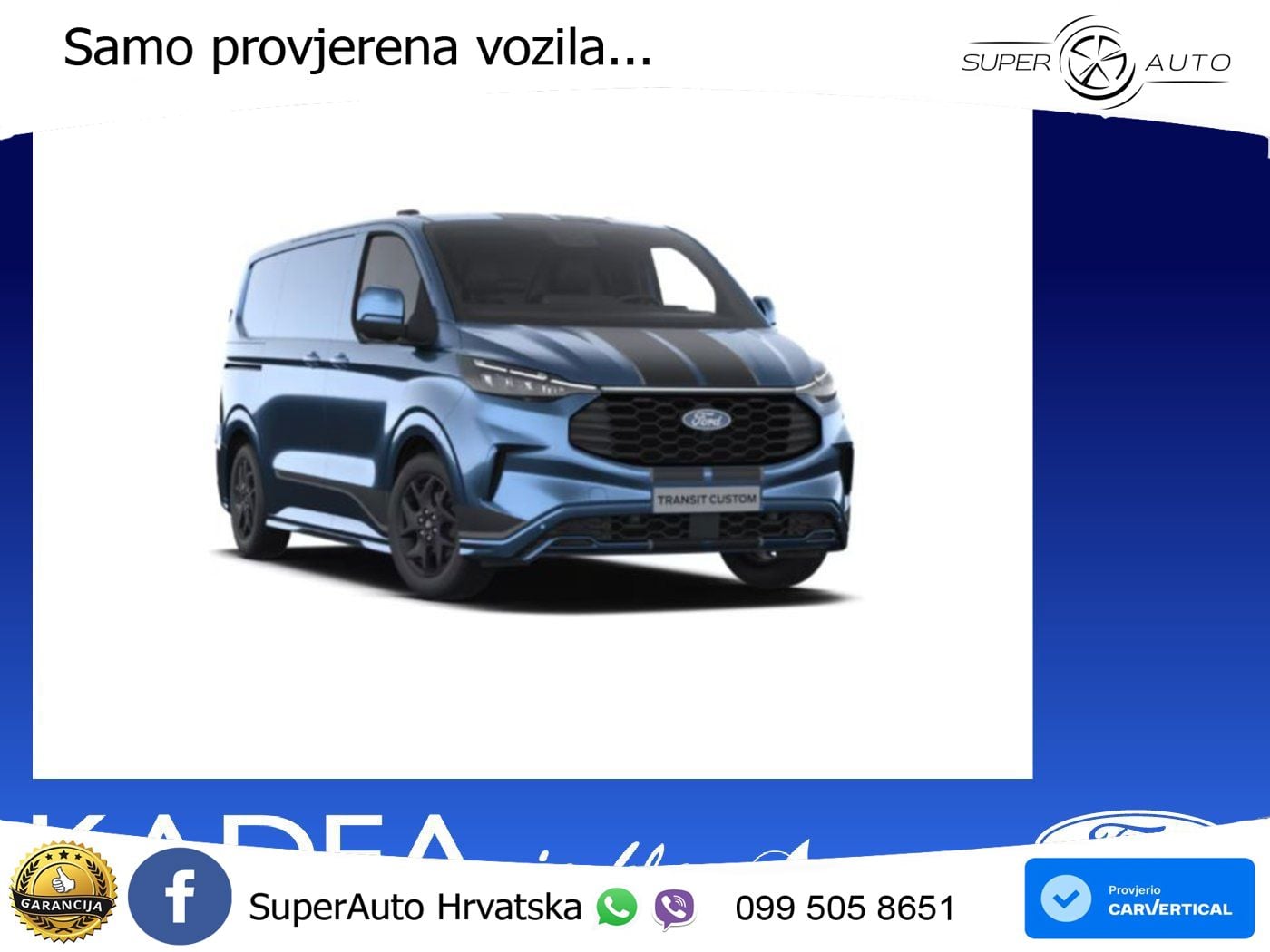 Ford Transit Custom Kasten Sport 320 L1 ACC*AHK*NAV 170 KS