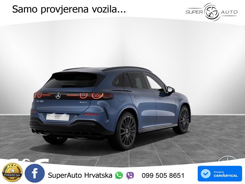 Mercedes GLC 400 94 kWh (489 KS) 4MATIC EQ Technology AMG ZRAČNI+ACC+GR SJED+360+PANO