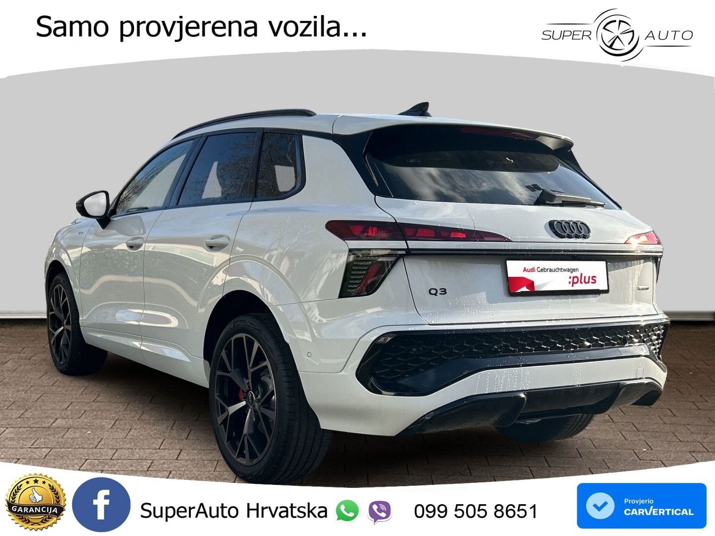 Audi Q3 2.0 TFSI (265 KS) quattro S tronic S line MATRIX+GR SJED+KAM