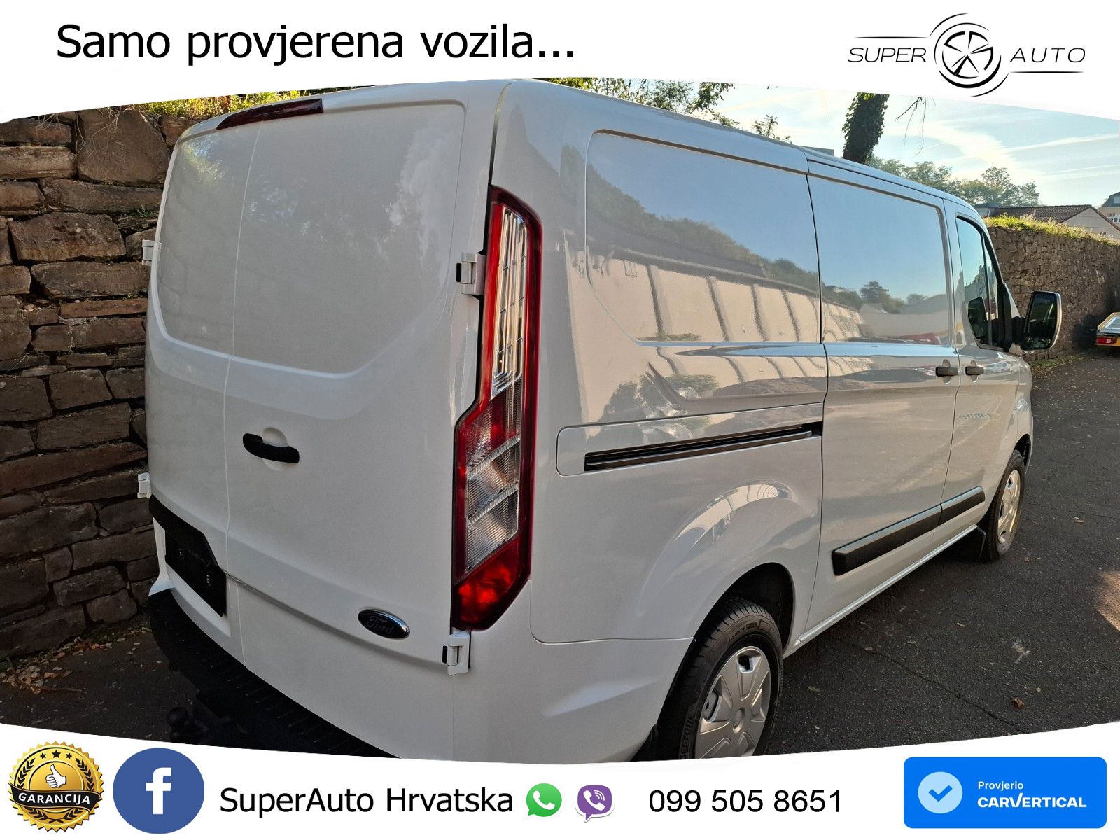 Ford Transit Custom 280 L1H1 Trend Kamera Nav Sortimo 105 KS