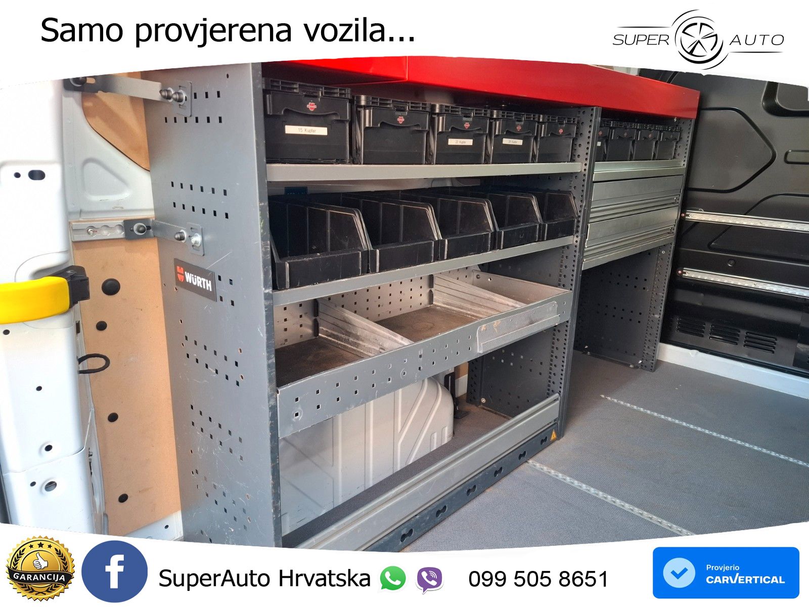 Ford Transit Custom 280 L1H1 Trend Kamera Nav Sortimo 105 KS